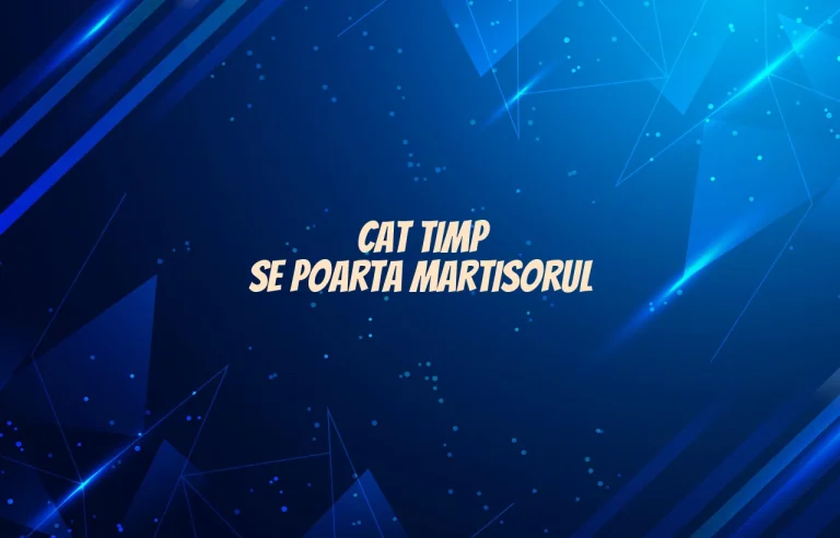 cat timp se poarta martisorul