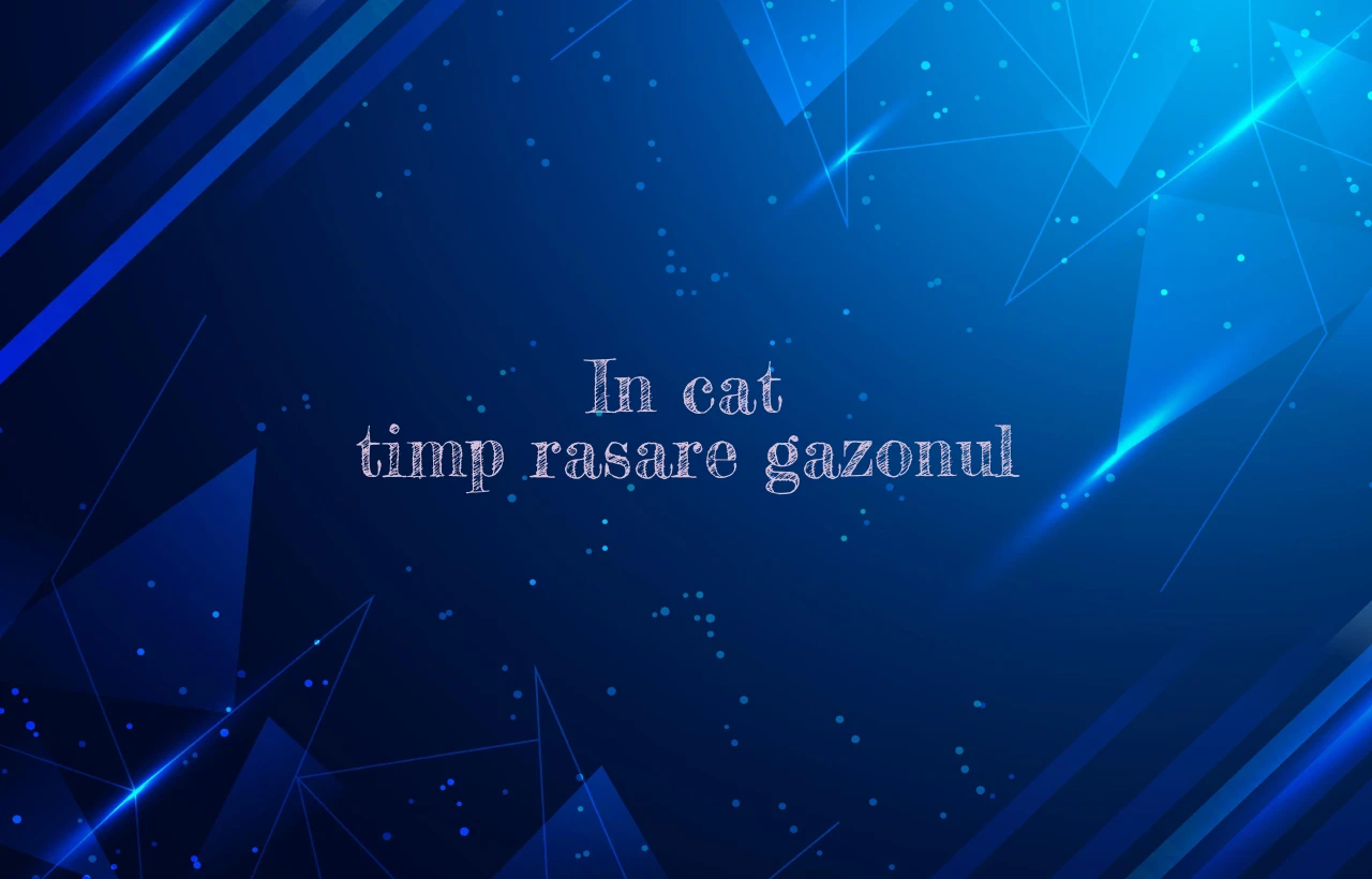 in cat timp rasare gazonul